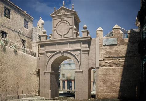 La desaparecida Puerta Real de Sevilla renace en todo su .